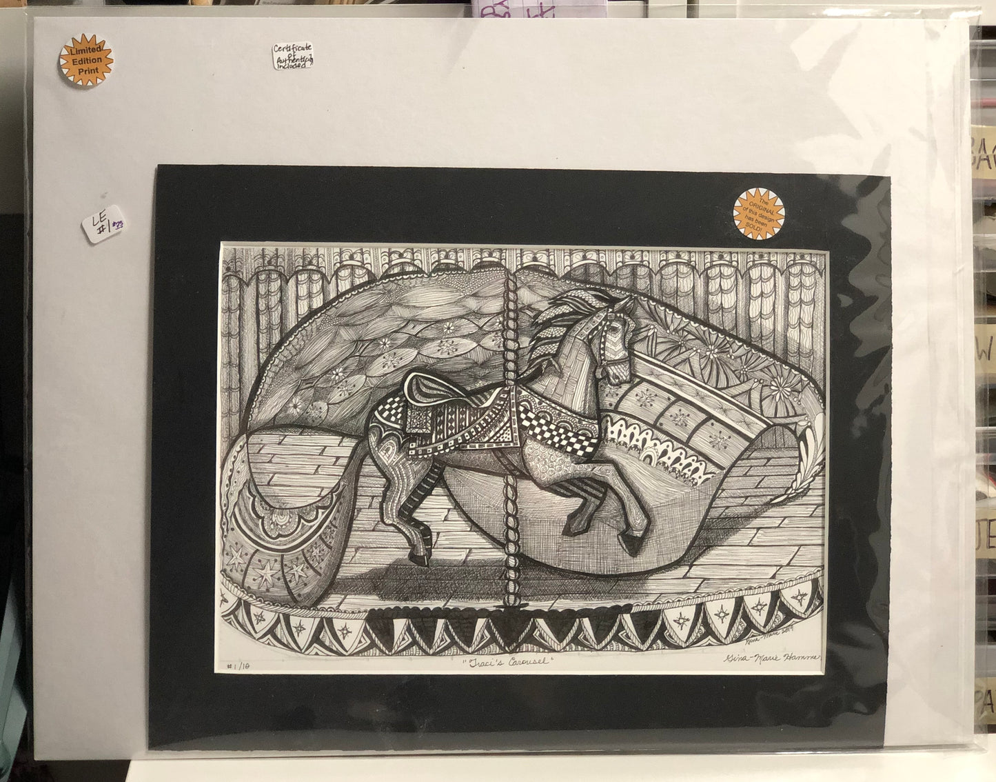 "TRACI'S CAROUSEL" PRINTS